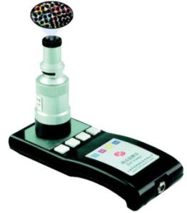 Microscopio con filtros separadores de colores