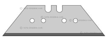 Hoja cortante trapezoidal